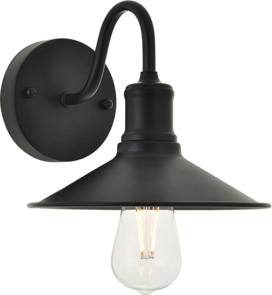 Elegant Lighting LD4033W9 Black Etude Single Light 8