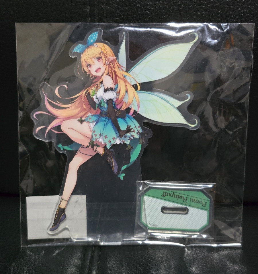 NIJISANJI EN Pomu Rainpuff Acrylic Stand Figure Official Character Goods NEW