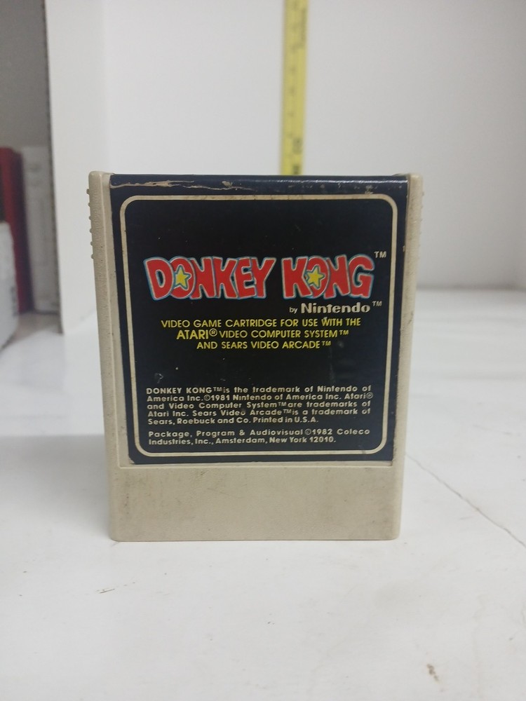 Donkey Kong (Atari 2600, 1982)