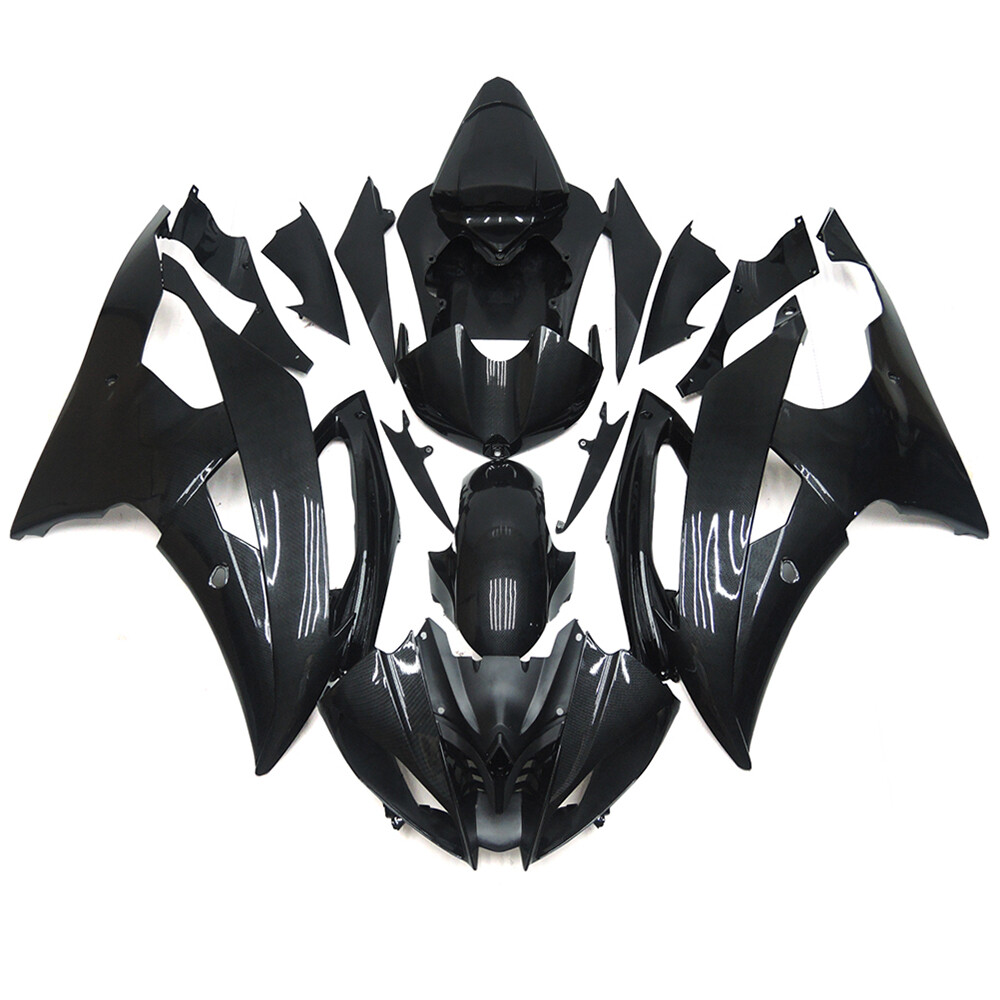 Carbon Fiber Effect Fairing Kit for 2008-2016 Yamaha YZF R6 ABS Plastic Bodywork