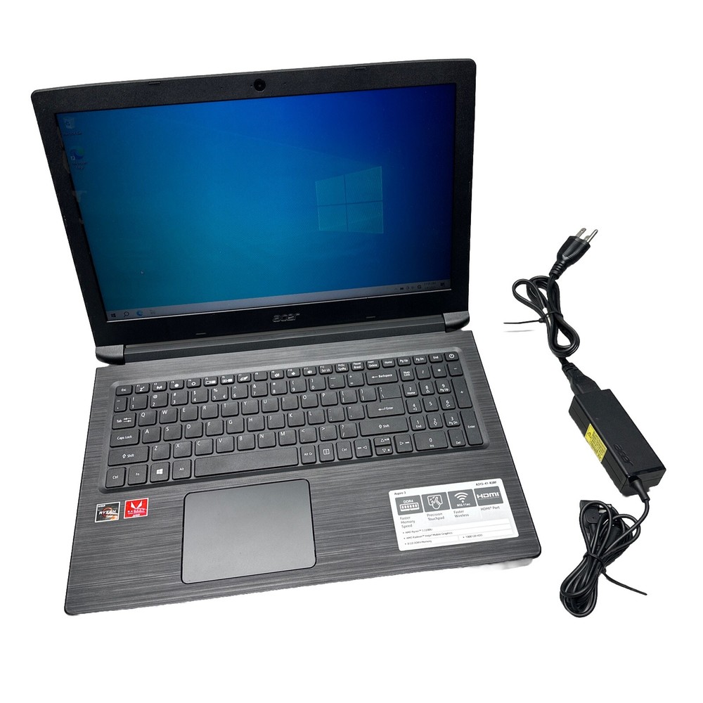 Acer Aspire 3 Ryzen 3 2200U 8GB RAM 120GB SSD Win 10 Home Laptop-image