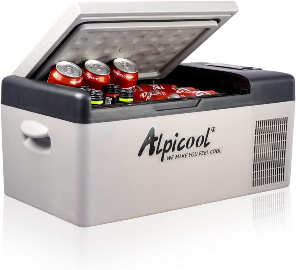 C20 Portable Car Freezer,12 Volt Refrigerator, 21 Quart (20 Liter) Fast Cooling