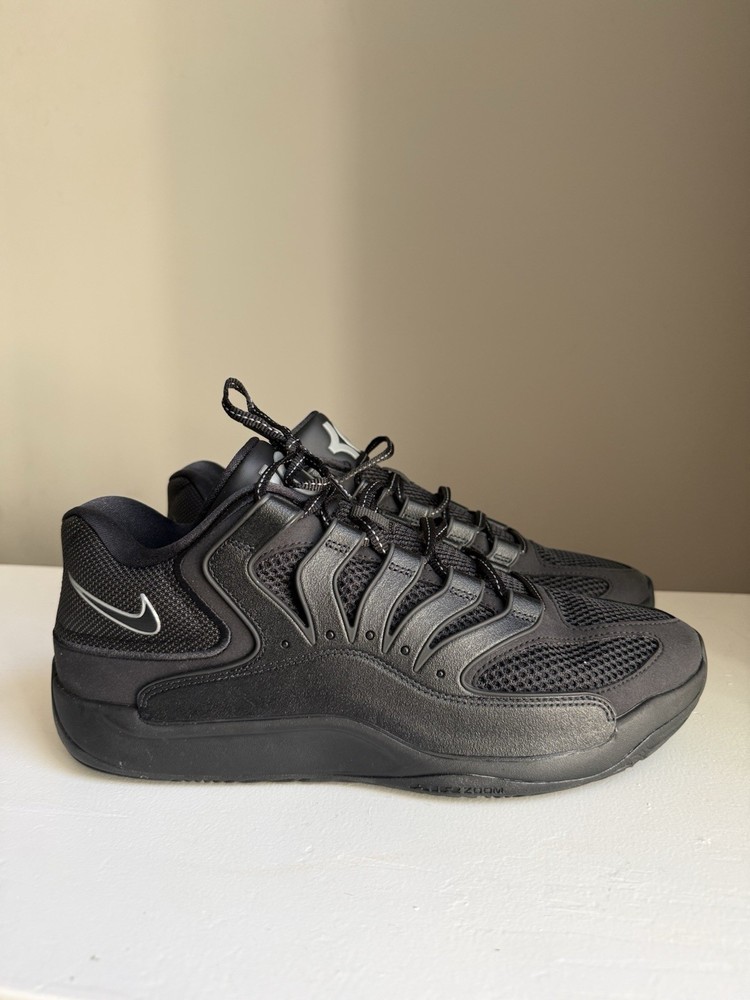 Nike KD 18 IM0634-001 Black/Black Men's Basketball Sneakers Mesh Upper 2025