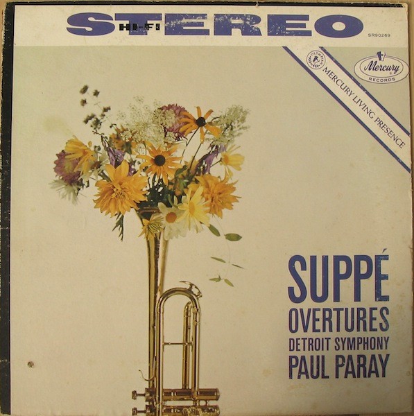 Franz von Suppé - Detroit Symphony Orchestra, Paul Paray - Overtures Mercury Liv