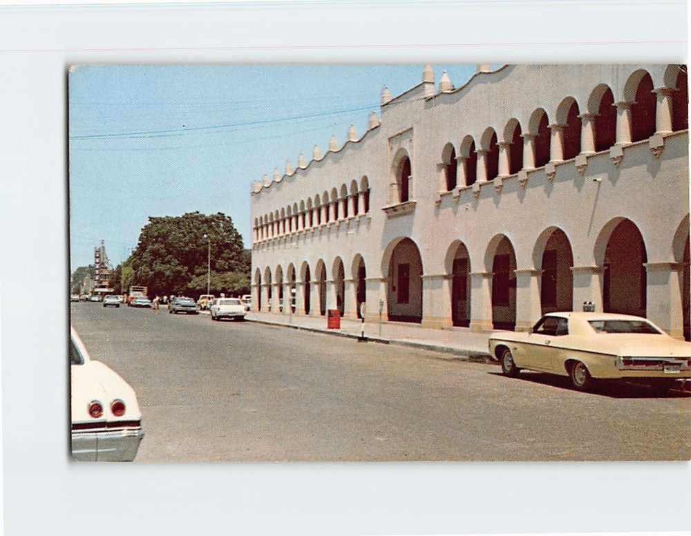 Postcard Old City Hall Nuevo Laredo Mexico