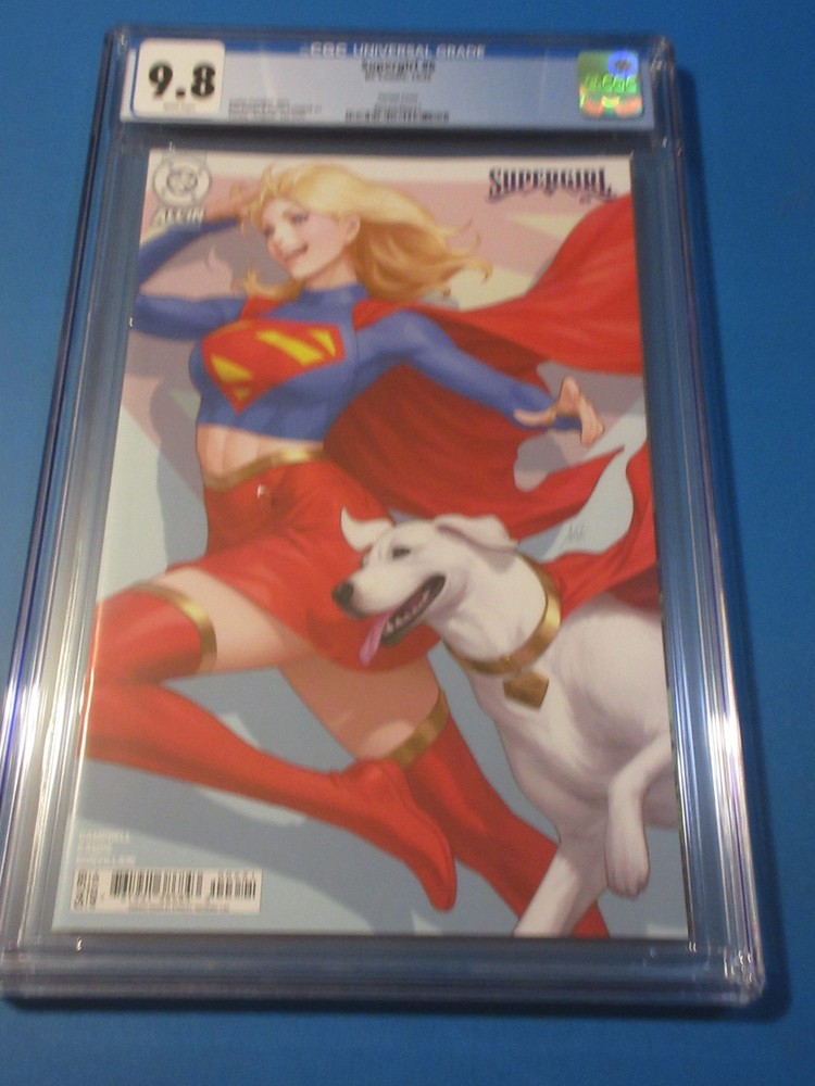 Supergirl #6 Artgerm Lau variant CGC 9.8 NM/M Gorgeous Gem Wow