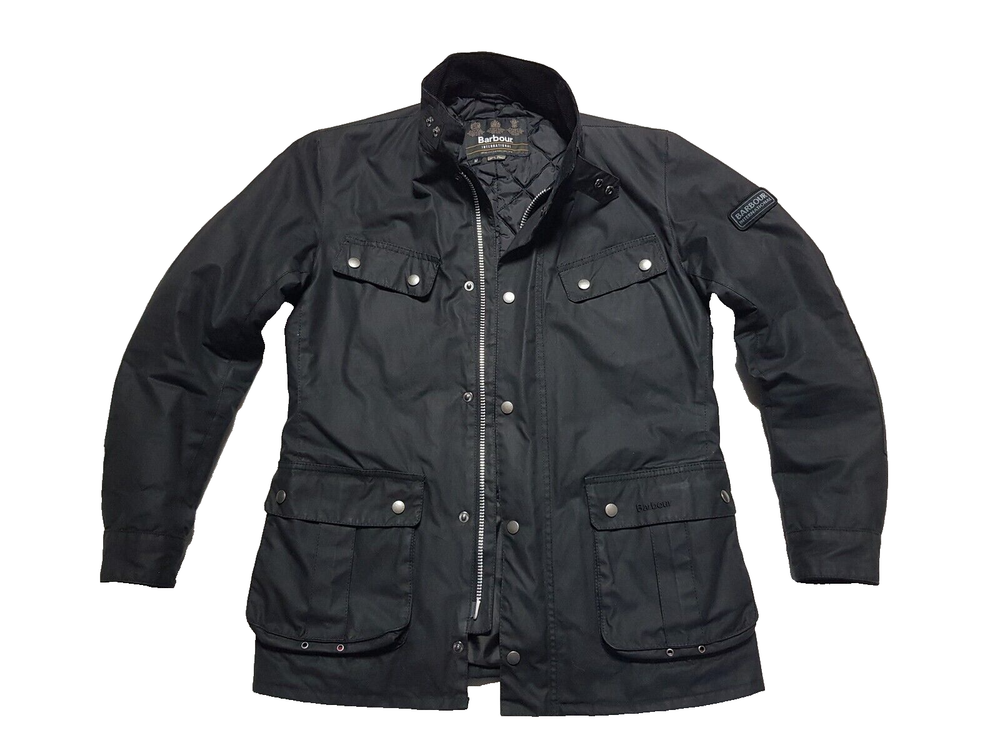 Barbour Duke Wax Jacket for Men - Size M, Interlined, Excellent Condition
