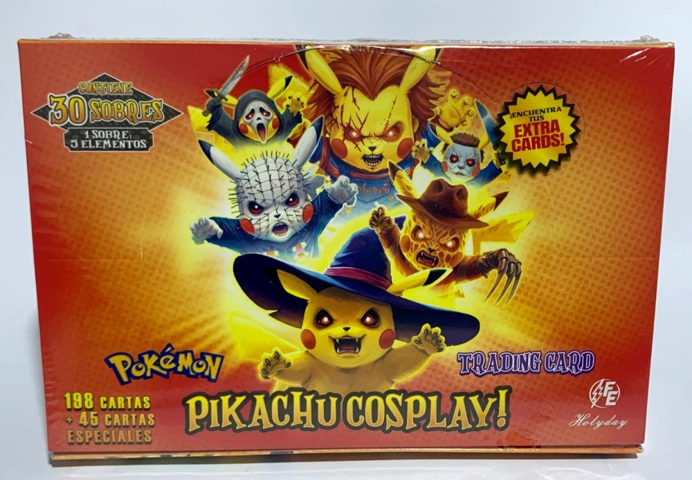 2025 BOX POKEMON PIKACHU COSPLAY FE Trading Cards - 30 Packs Peru Chucky #2