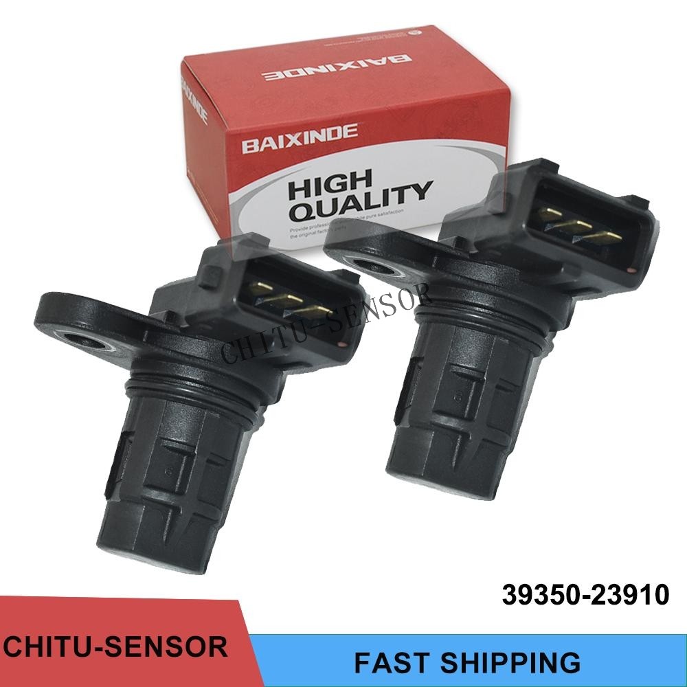 2PCS Camshaft Position Sensor For Hyundai Elantra Tucson Kia Soul Forte 1.8 2.0L