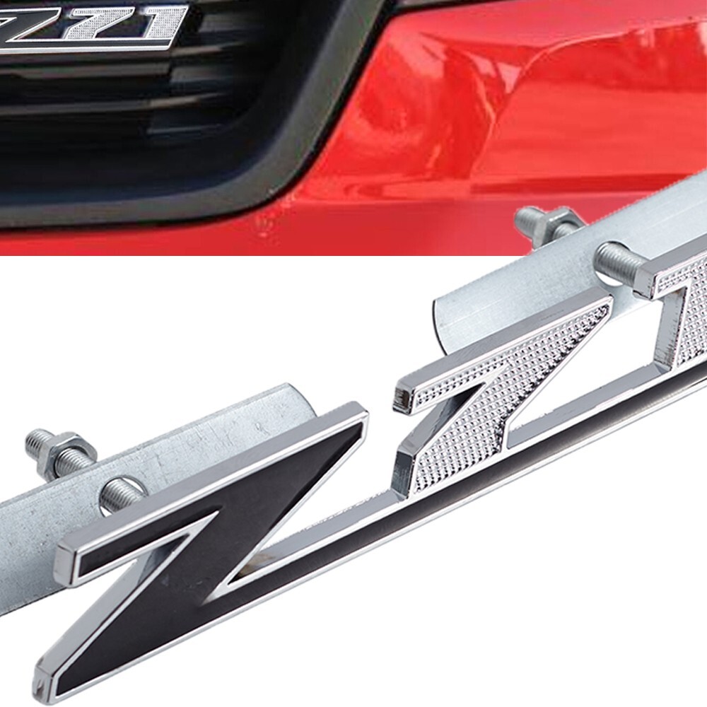 Z71 Emblem For Silverado Tahoe Colorado Suburban Front Grille Badge