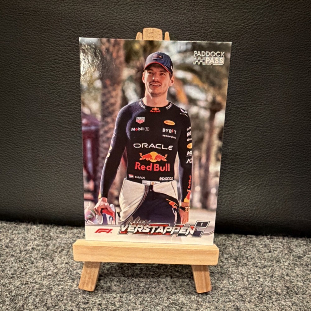 Topps Paddock Pass F1 Max Verstappen #1 Oracle Red Bull Racing 2024