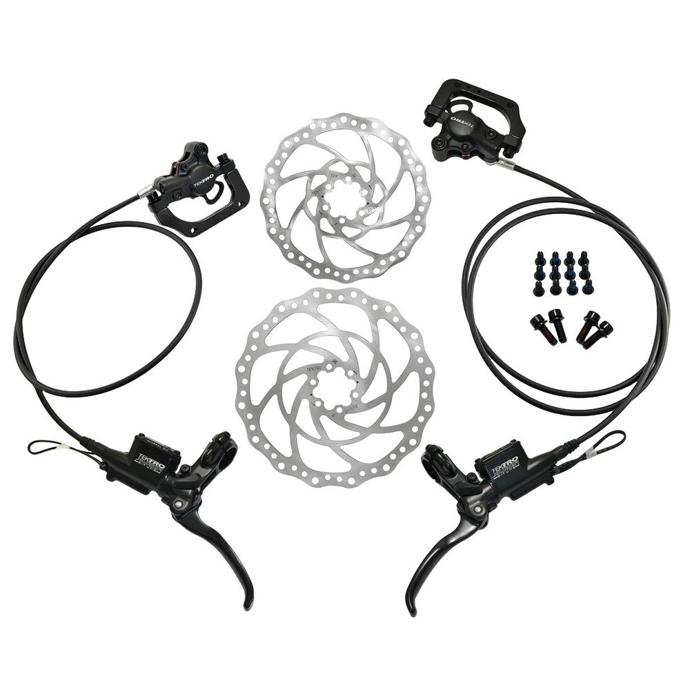 TEKTRO HD-E530 E-Bike Disc Brake Dual Piston Caliper w/ Sensor Control