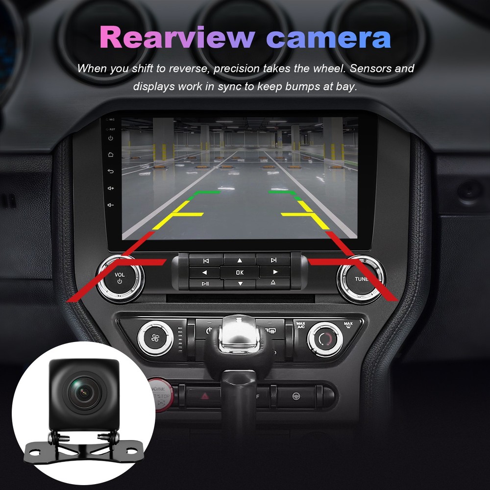 Apple Carplay Car Stereo Radio For Ford Mustang 2015-2021 Android 15 GPS 2G+64G
