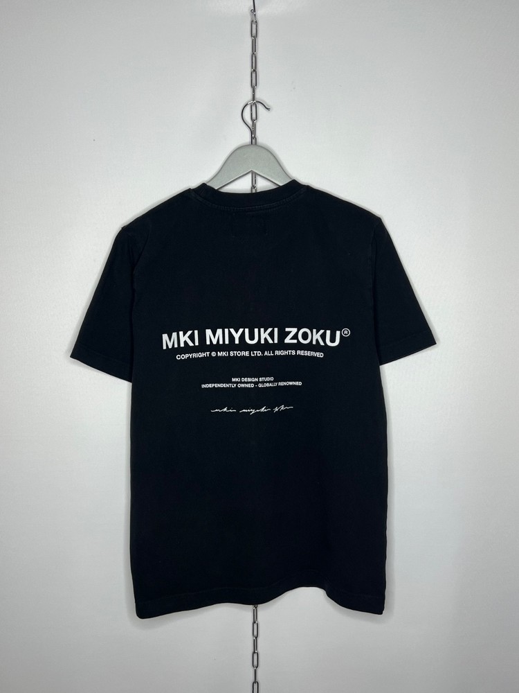 Mki Miyuki Zoku Designer T-Shirt Big Logo Tee Luxury