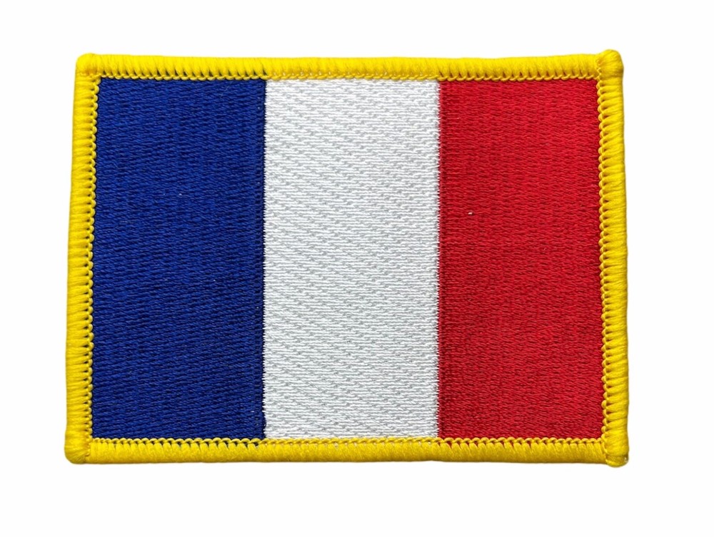 France Flag Embroidered 3.5