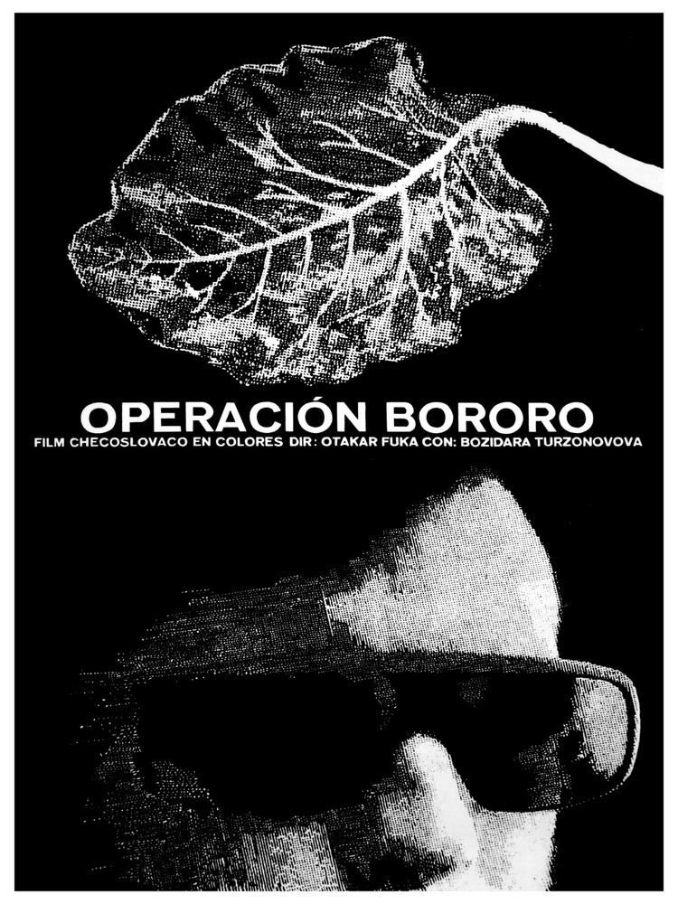 B & W Operacion Bororo Movie Decoration Poster.Graphic Interior Art Design 3070