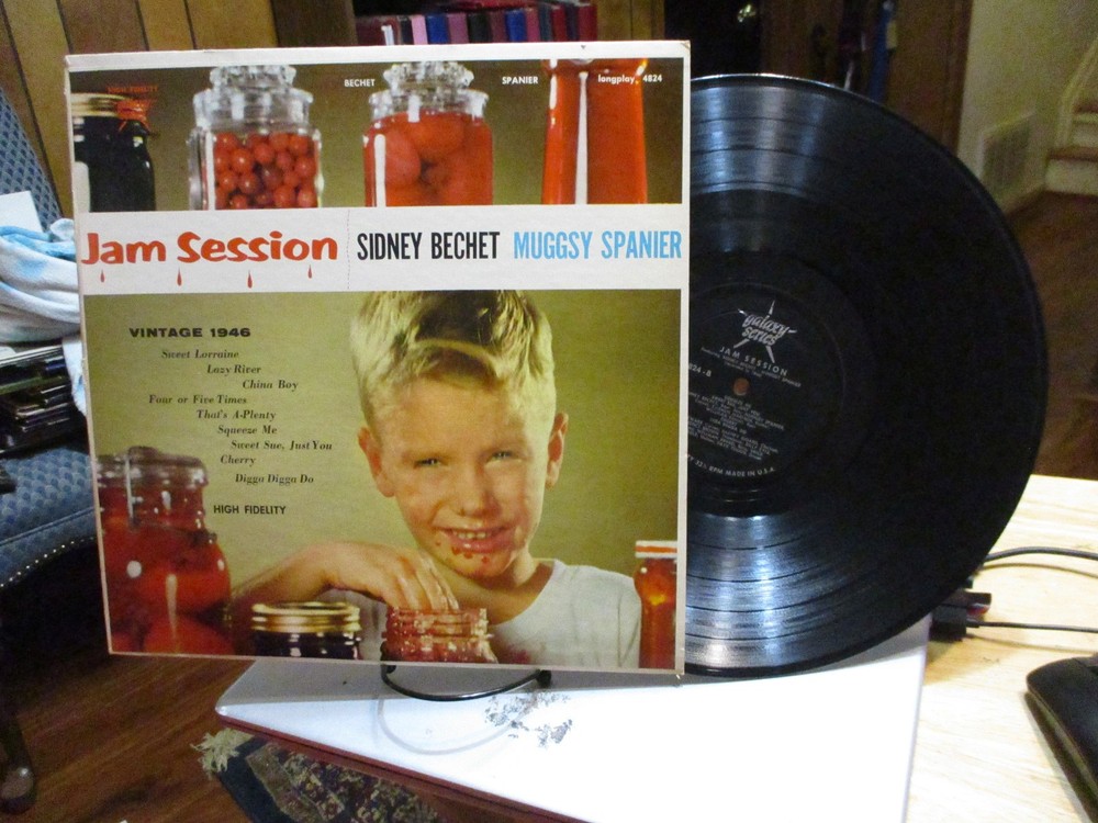 SIDNEY BECHET & MUGGSY SPANIER: jam session GALAXY 12