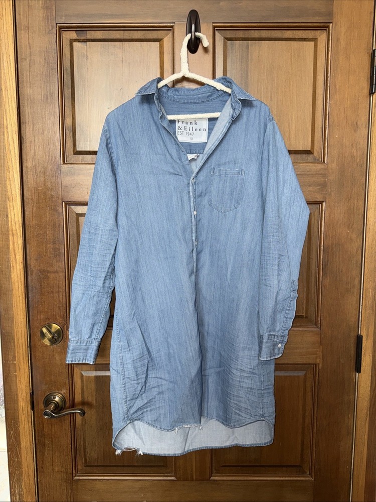 Frank and Eileen “Mary” Women's Shirt Dress 100% Cotton