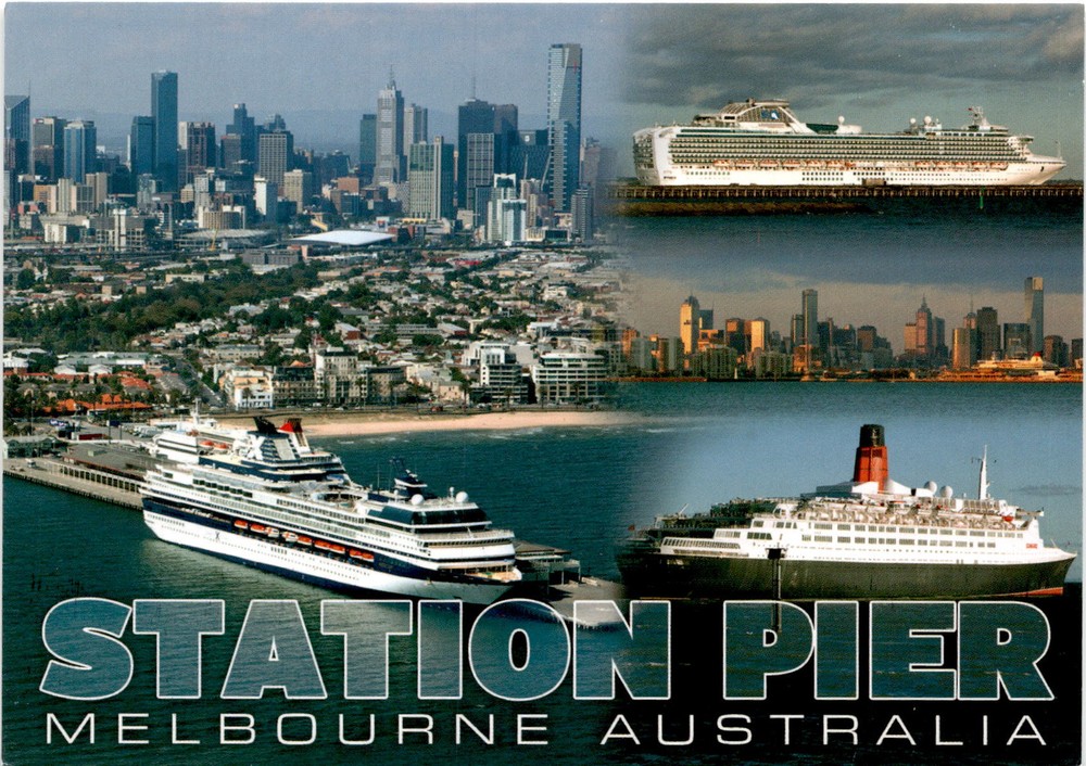 STATION PIER, MELBOURNE, AUSTRALIA, VISIT gallery, Postcard