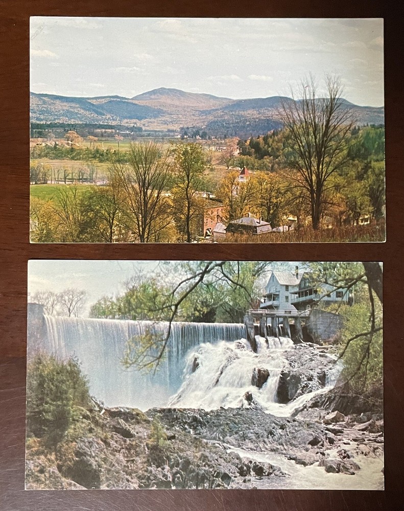 Bradford Village Vermont VT Postcard Lot