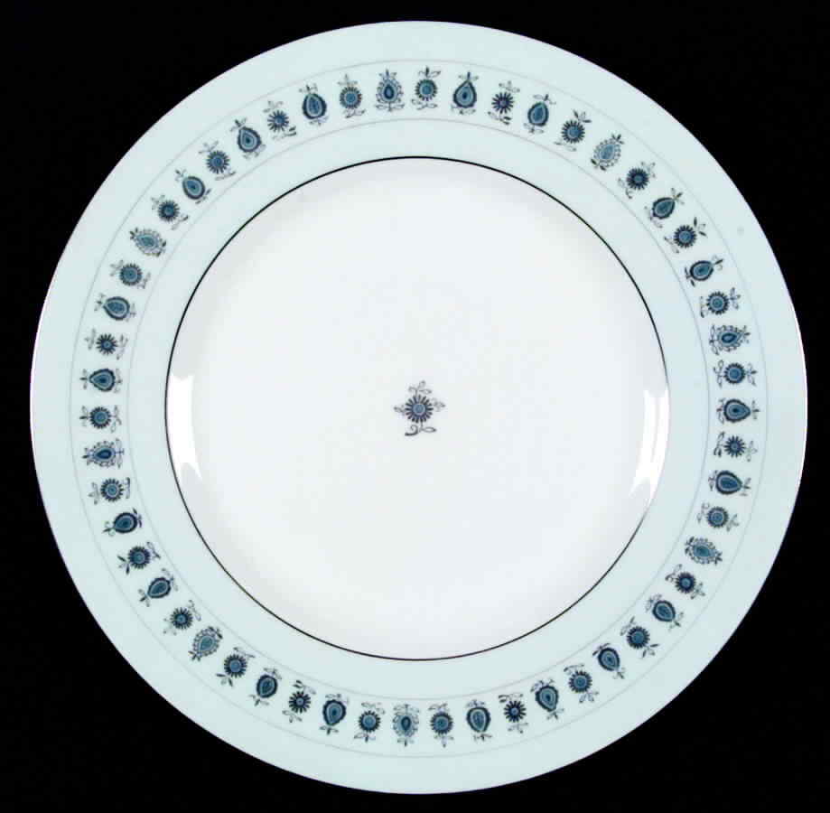 Minton Ancient Lights Classic Blue Dinner Plate 328131 Elegant Dining Essential