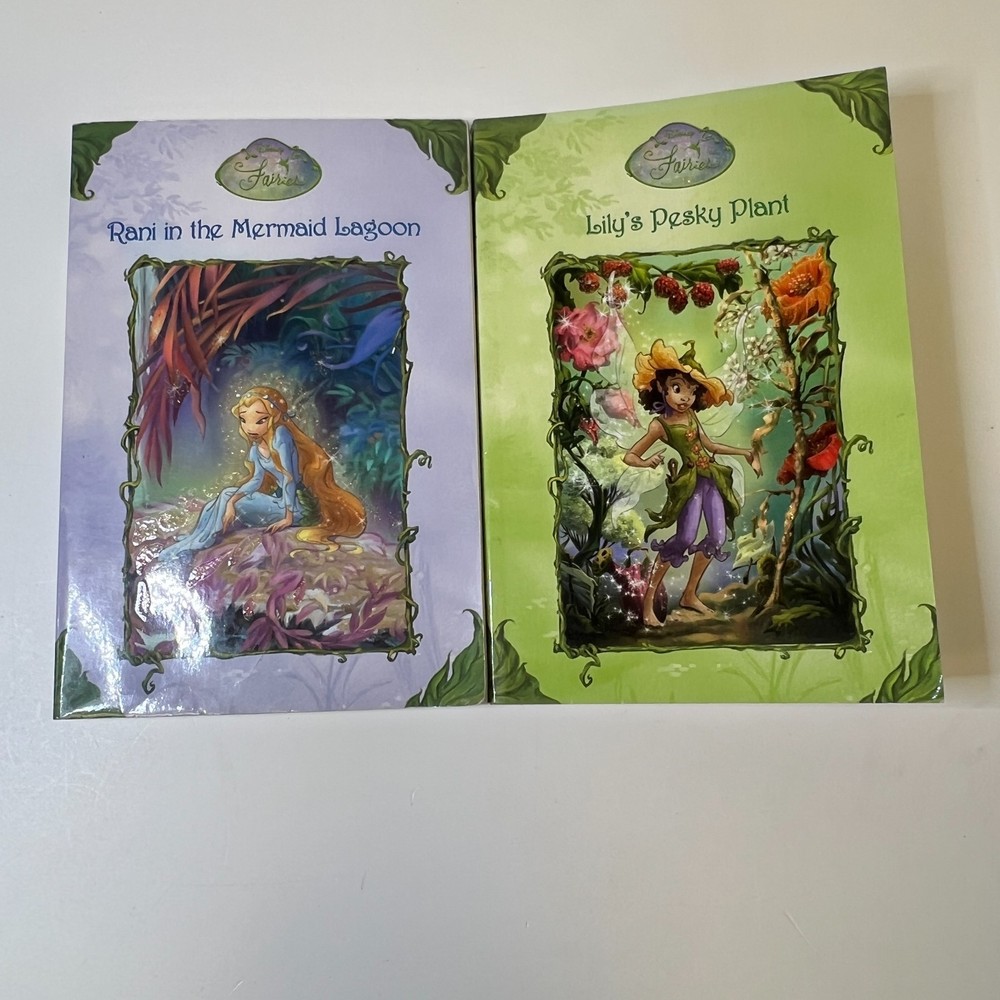 Rani in the Mermaid Lagoon & Lily's Pesky Plant Kristen Larsen Disney Fairies 2