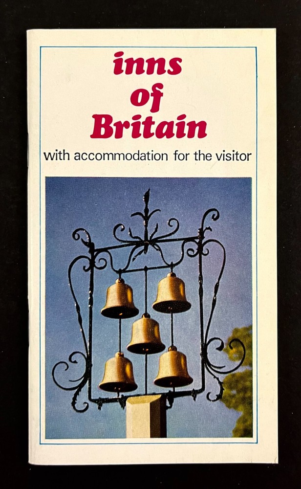 1966 Britain Inns Visitor Accommodations Vintage Travel Pocket Guide Directory-image