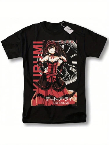 Anime Kurumi Tokisaki Waifu T Shirt Size S - 5XL Gift For Friends