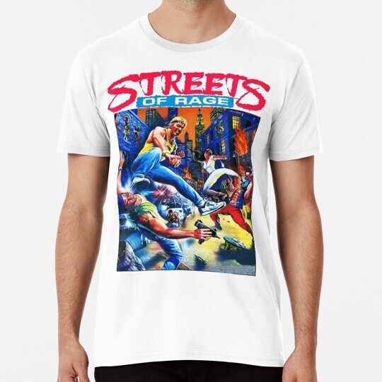 Streets of Rage cover art S to 5XL Made in the USA T-Shirt
