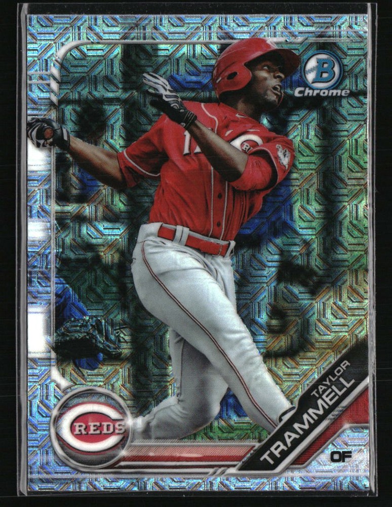 Taylor Trammell 2019 Bowman BCP-24 Rookie Baseball Card