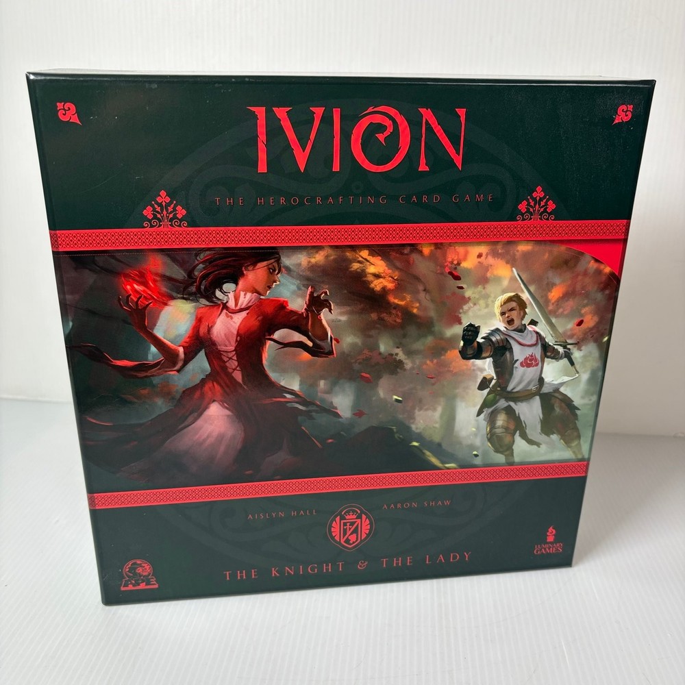 Ivion: The Knight & The Lady Luminary Games Herocrafting Card Game Ages 14+