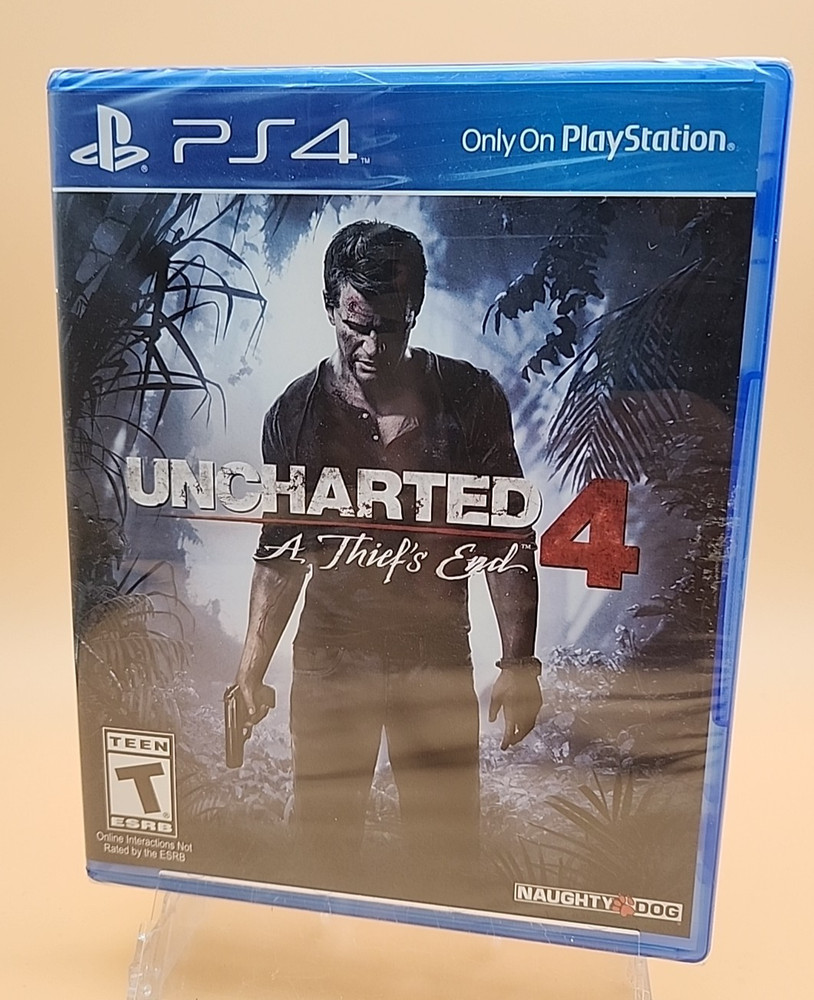 Uncharted 4: A Thief's End (PS4, 2016) Brand New Factory Sealed Sony PlayStation