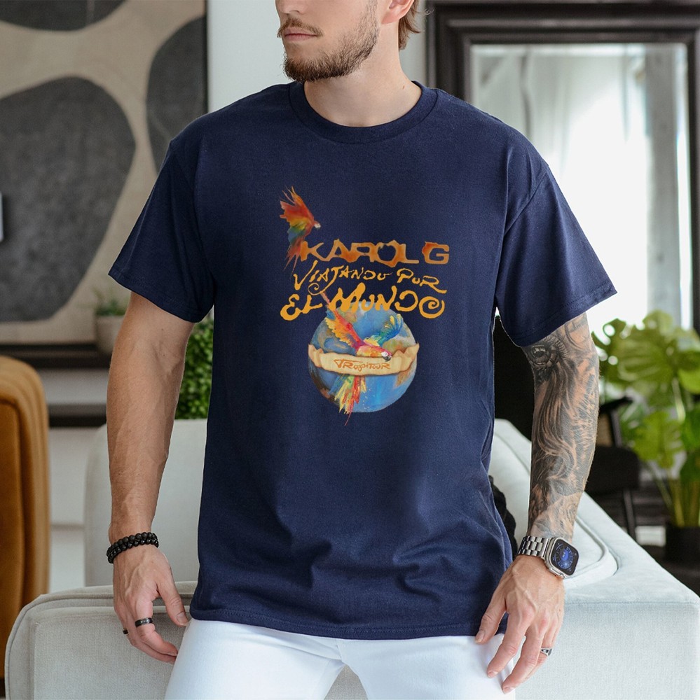 KAROL G 2026 World Tour, 2026 Viajando Por El Mundo Tropitour - All Over Shirt
