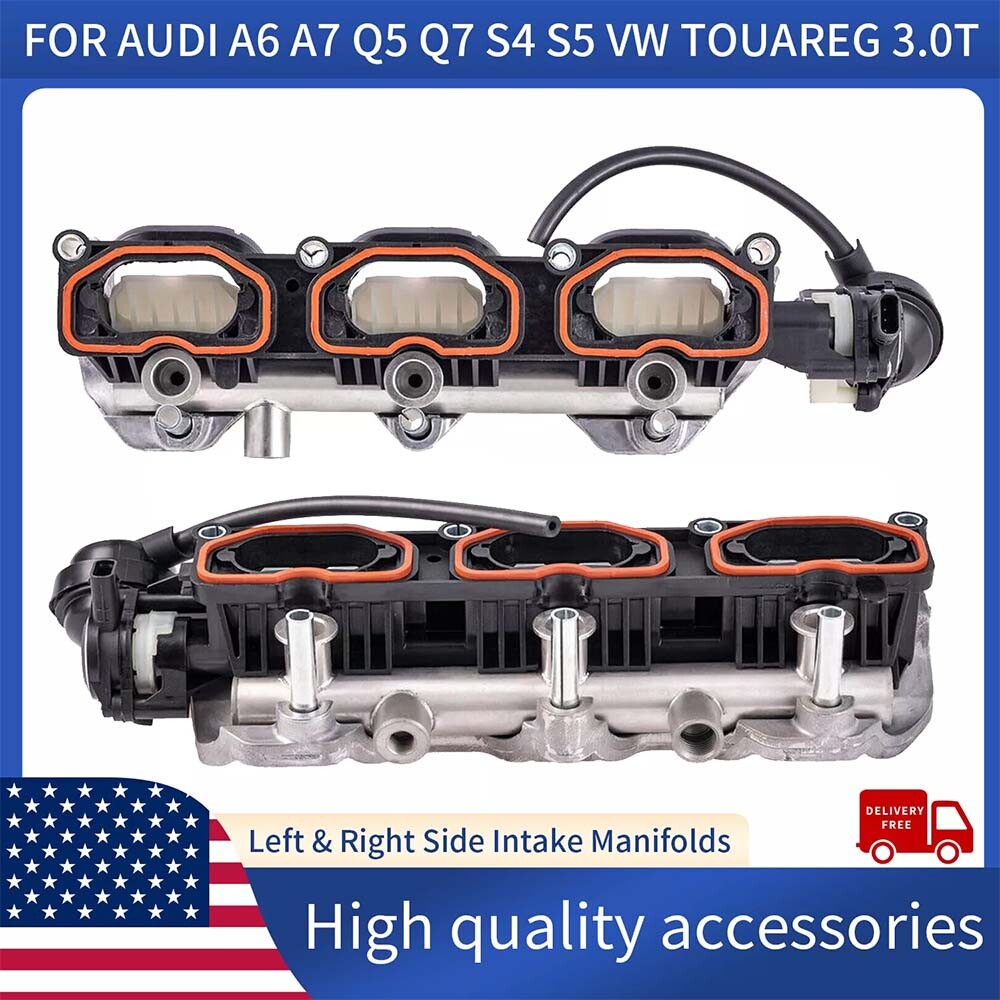 Audi 3.0 TFSI S4 S5 A6 A7 Q5 Q7 Intake Manifolds Pair 2011-2018