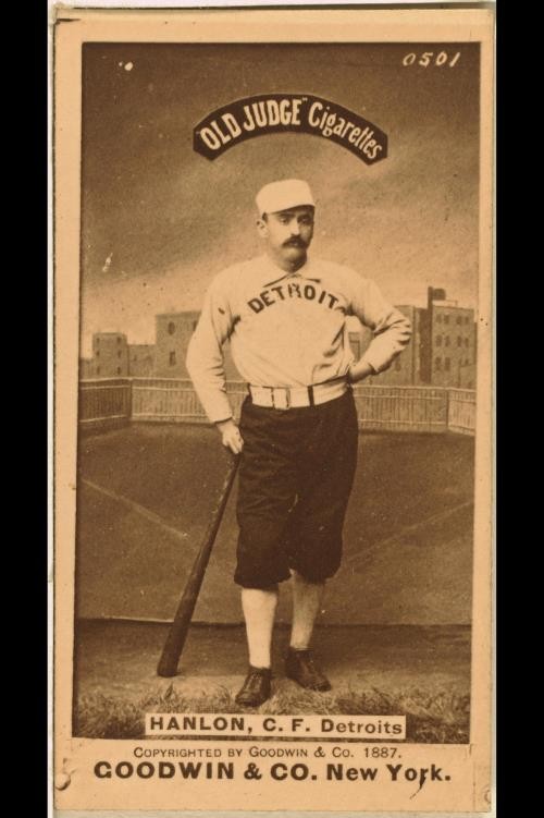 Photo:Ned Hanlon, Detroit Wolverines, baseball photo,1887