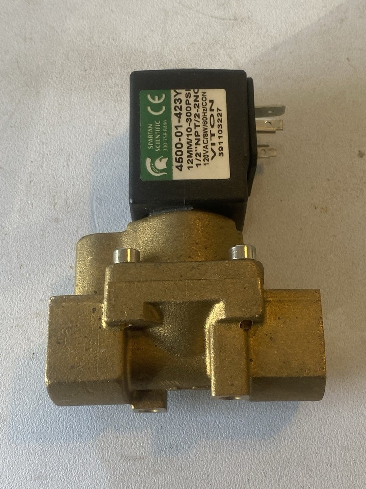 Spartan Scientific 4500-01-423Y 12mm / 300 PSI Solenoid Valve NNB