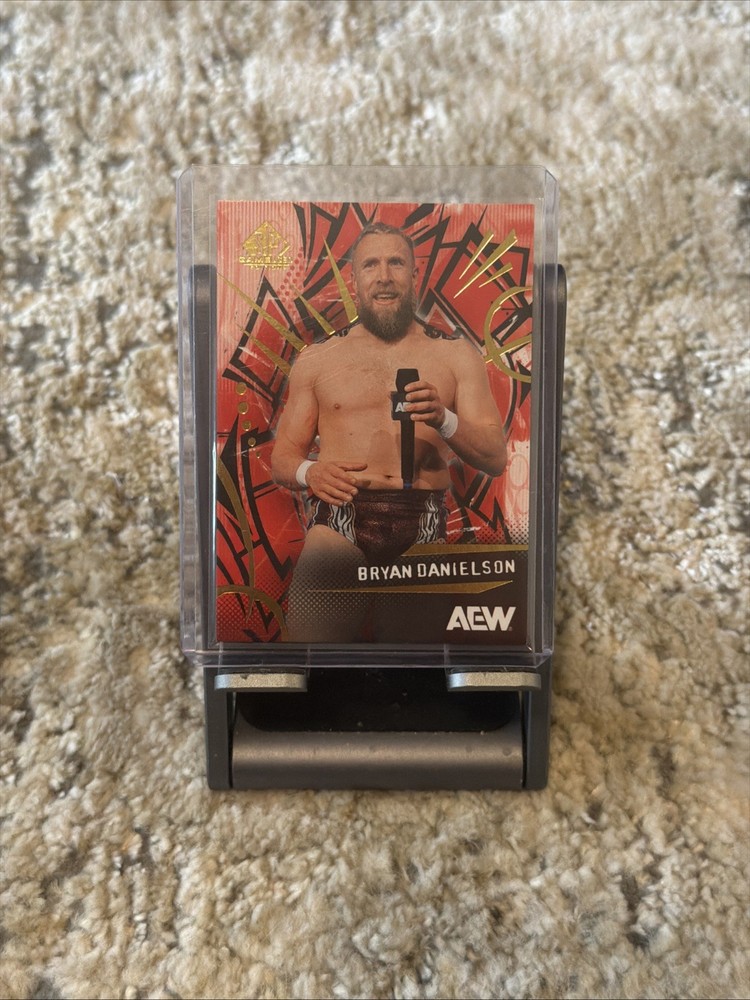 Bryan Danielson 2025 Sp Game Used Aew Red