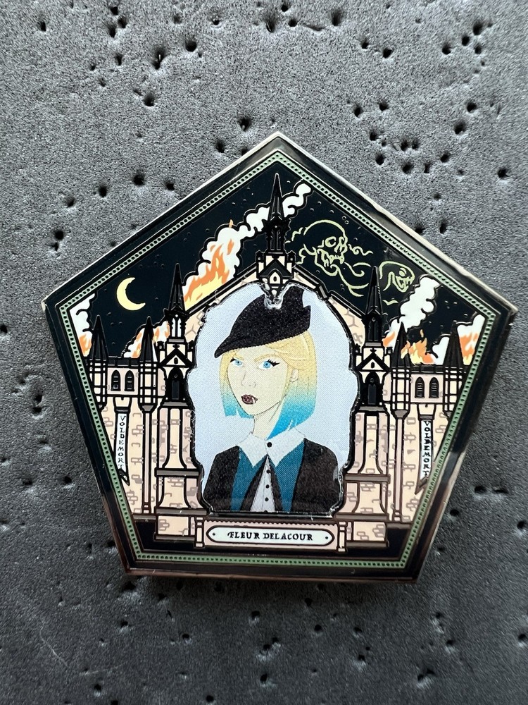 Harry Potter FANTASY Pin - Chocolate Frog Card Fleur Delacour Nimbus Designs