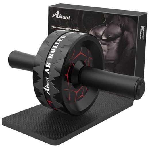 Ab Roller Wheel, Abs Workout Equipment for Abdominal & Core Strength Training,