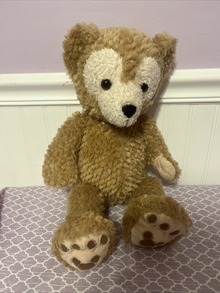 Disney Parks Duffy Teddy Bear Hidden Mickey Stuffed Animal Plush 17