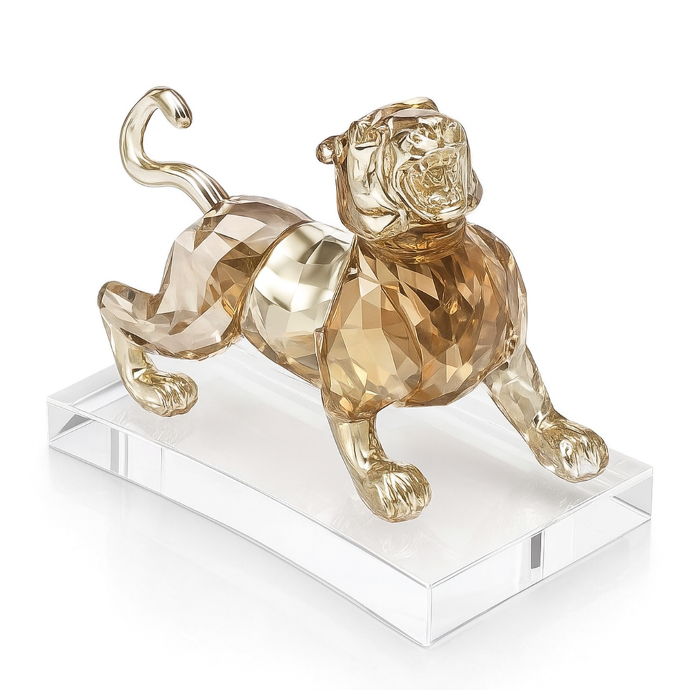 Swarovski Chinese Zodiac Tiger Gold Crystal Figurine – 5301332