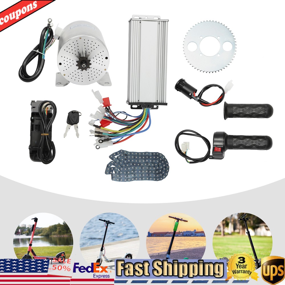 MX650 Brushless Motor Kit For Electric Bicycle E Bike Dirt Bike Razor 72V 3000W