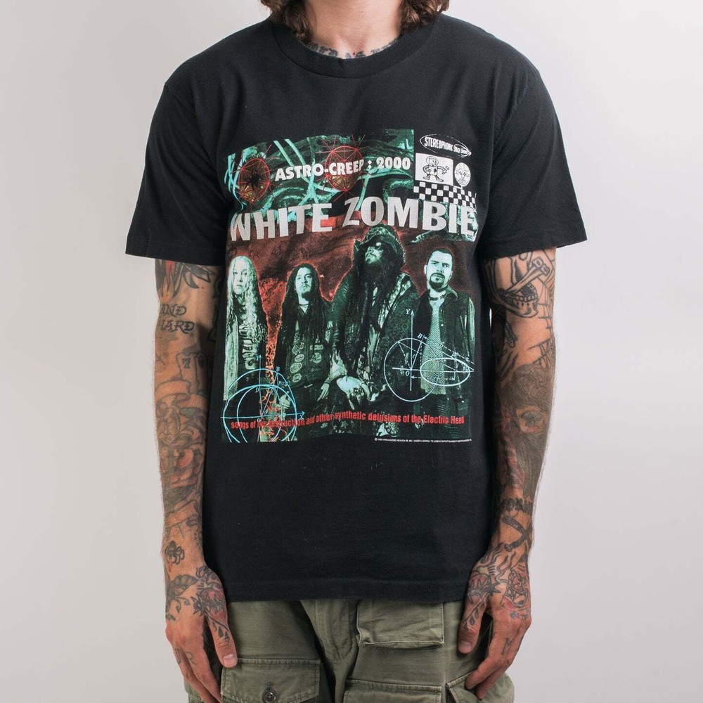 Reprint 1995 White Zombie Astro-Creep 2000 T-Shirt size S-5XL