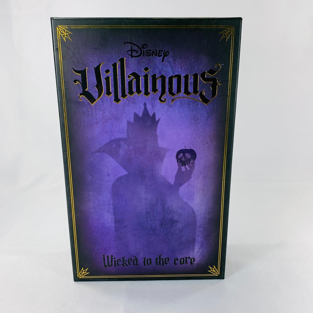 Disney Villainous Wicked to the Core COMPLETE Ravensburger 2019 Stand Alone Game