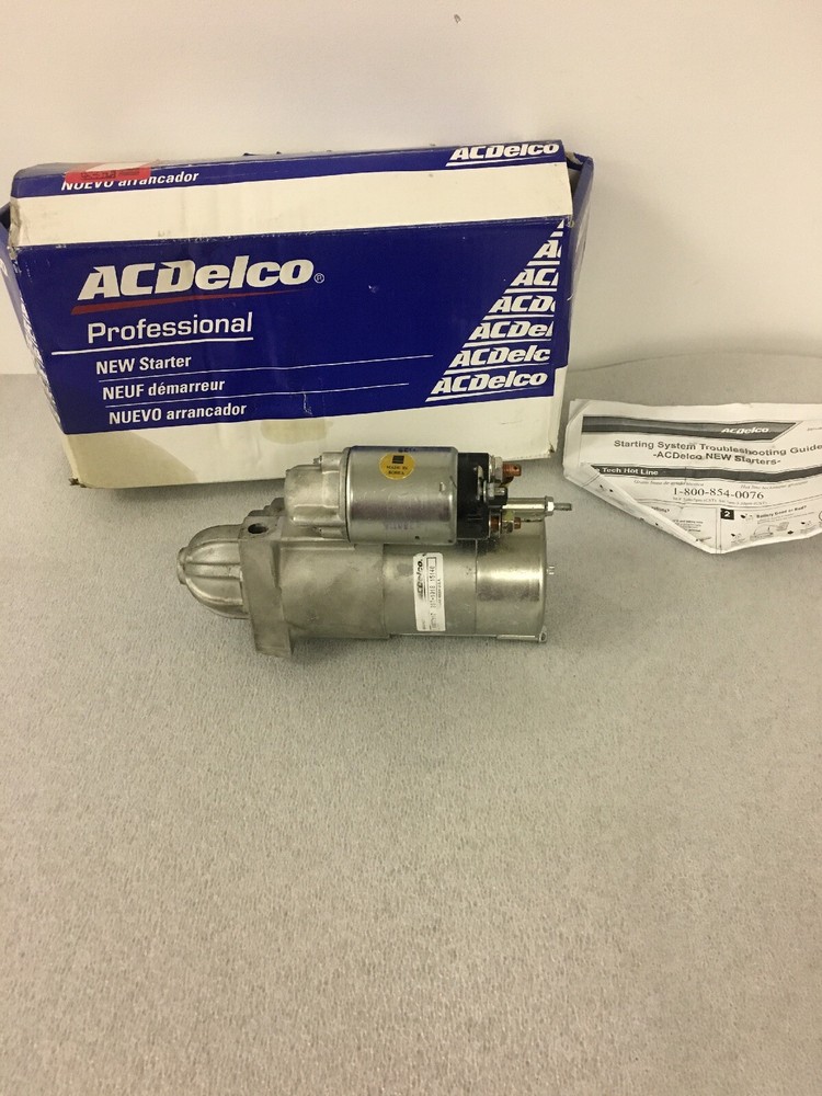 AC Delco 337-1018 Professional High-Performance Starter Motor-image