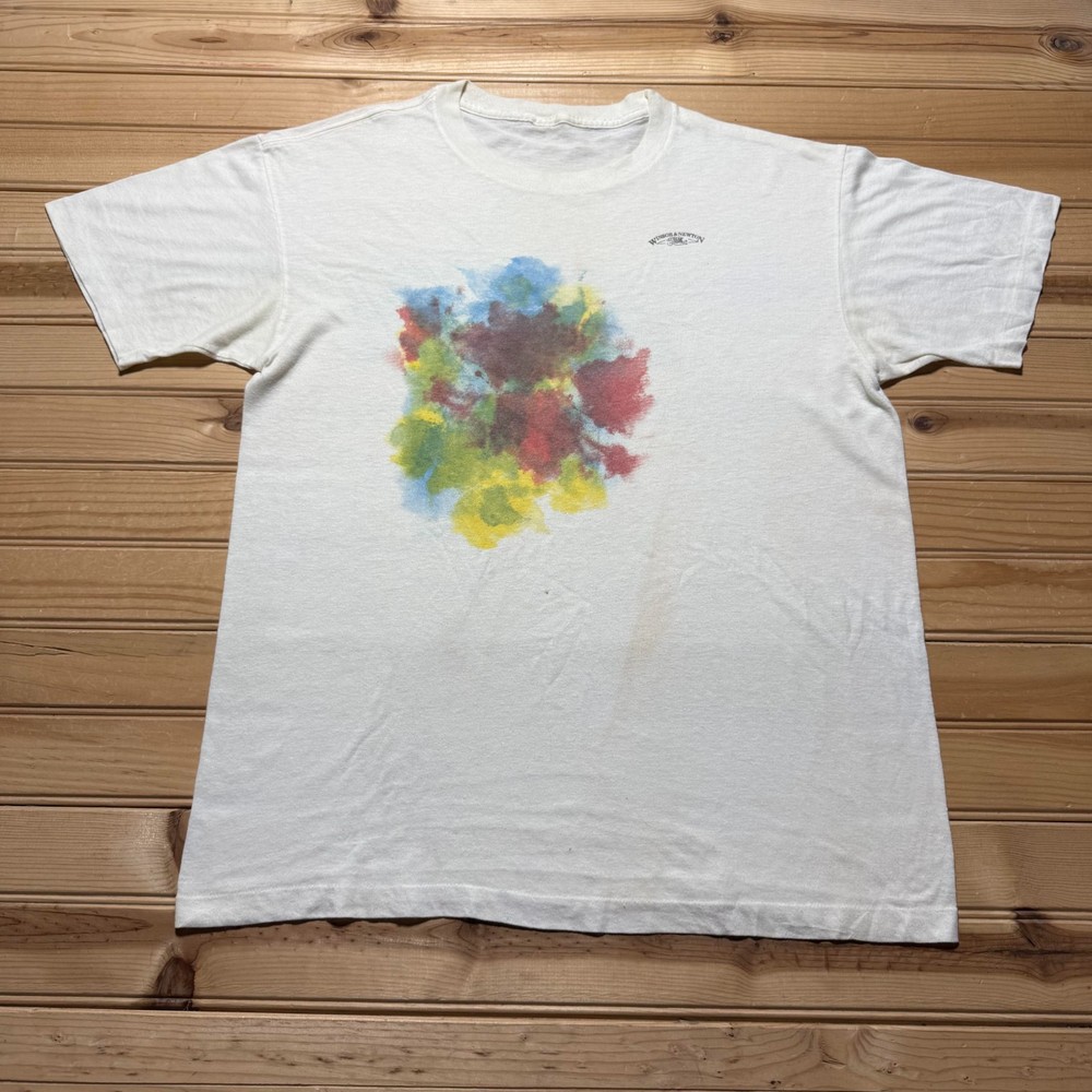 Vintage 80s Winsor & Newton Art Company Watercolor Paint Promo T-Shirt - Large