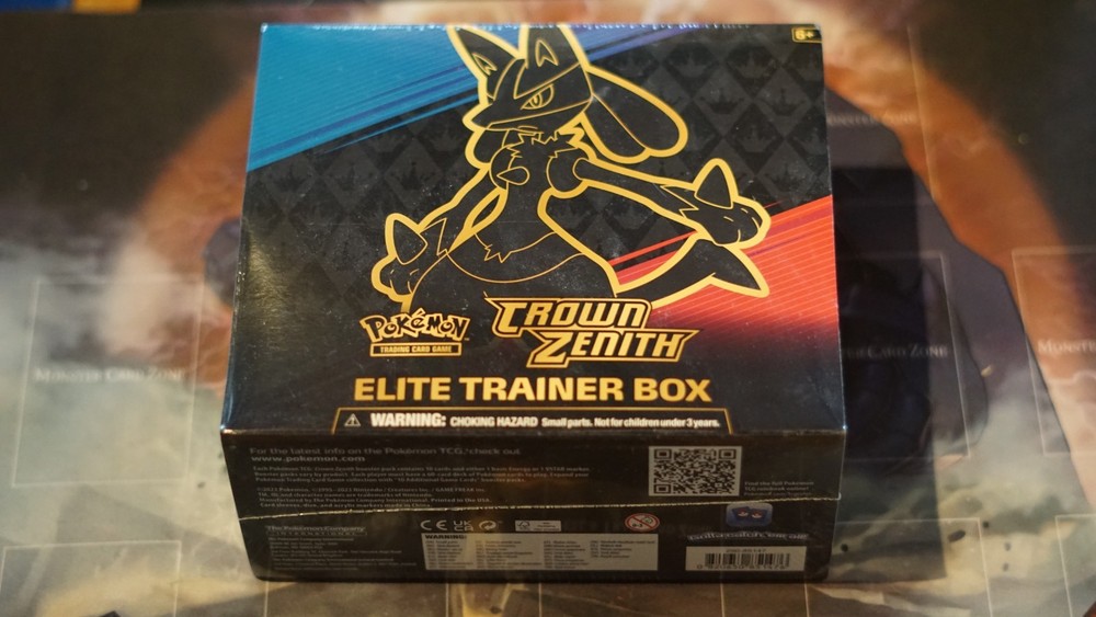 Pokemon Crown Zenith Elite Trainer Box Sword & Shield ETB New Sealed
