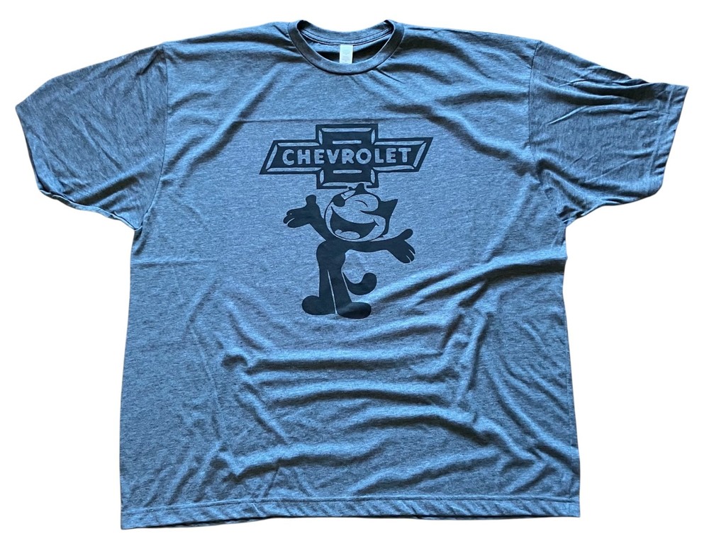 Félix The Cat Chevrolet Retro Vintage Graphic Design T-shirt Soft Style Gift