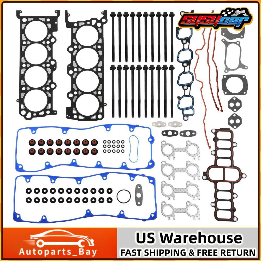 Head Gasket Set with Bolt for 2002-2011 Ford Crown Victoria Lincoln Mercury 4.6L