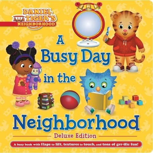 Cala Spinner Busy Day in the Neighborhood Deluxe Edition (Board Book)Another great item from Rarewaves USA | Free delivery!